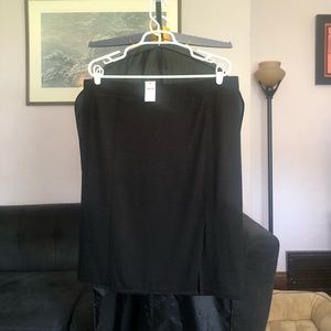 GAP Soft Black Pencil Skirt XL BNWT